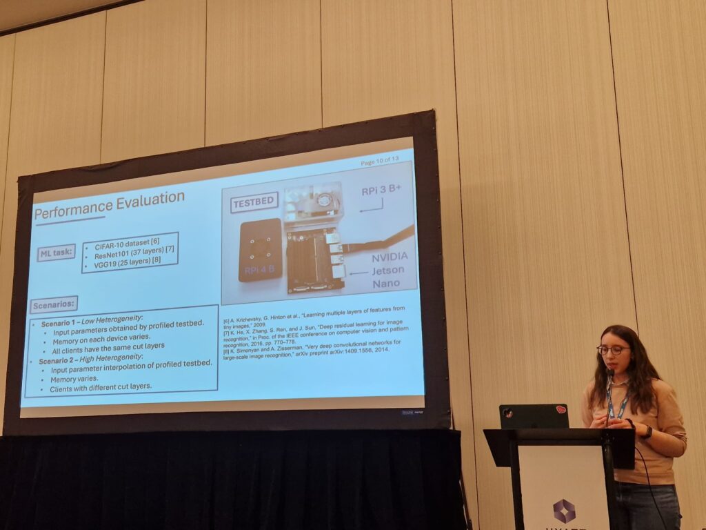 Presentation at INFOCOM 2024